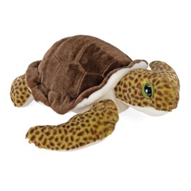 Wild Republic Sea Turtle Plush, Stuffed Animal, Plush Toy, Gifts for Kids, Cuddlekins 12 Inches , Green