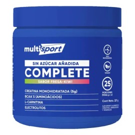 Multisport Creatina Monohidratada Rendimiento Deportivo 300g Fresa - Kiwi                                                                             