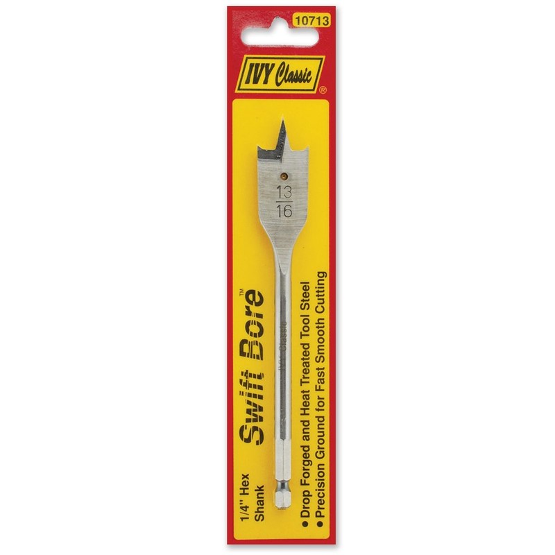 IVY Classic 10713 13/16 x 6-Inch Swift Bore® Wood Spade
