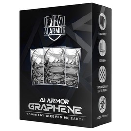 Ai Armor Graphene Series (Colorless) - 100ct Textured Matte TCG/MTG Art Sleeves