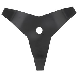 Black Weed Wacker Blades 3 Teeth Carbon Steel Brush Cutter Blades Heavy Duty Brush Cutter Blades for Lawn Yard Garden Bush Trimming