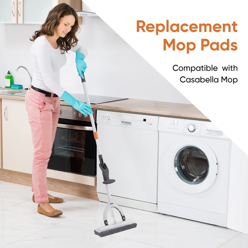 Superio Miracle Microfiber Mop for Hardwood Floors, Tile, Laminate, Walls-self