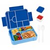 45 oz Leakproof Bento Lunch Box for Adults, Microwave Safe