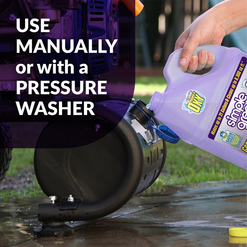 Simple Green Oxy Solve Concrete and Driveway Pressure Washer Cleaner,