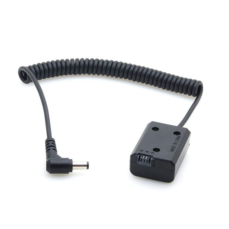 FocusFoto NP-FW50 Full Decoded Dummy Battery Power Adapter DC Spring