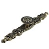 MuDuJia 6-Pack Knobs Handles with Plate Antique Bronze Cabinet pulls,