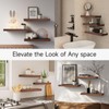 BAYKA Floating Shelves for Wall, Wall Mounted Rustic Wood Shelves