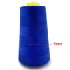 Tortoise 4 Cones of 3000 Yards Each Spool Thread for