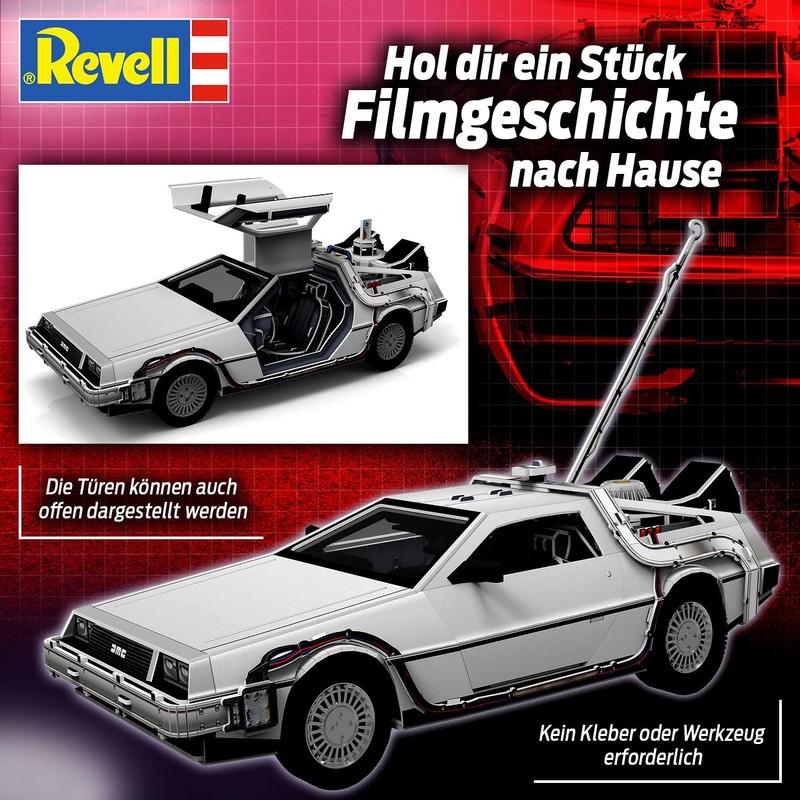 Revell Time Machine 3D Puzzle, Back to the Future Model