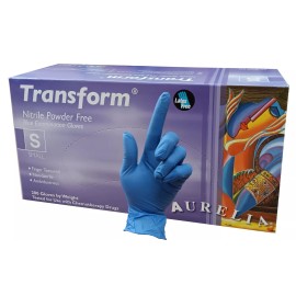Aurelia Transform Nitrile Exam Gloves Transblue 200Pcs (ON SPECIAL OFFER!!!) - XLarge
