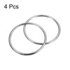 sourcing map Stainless Steel 304 O Rings, Pack of 4