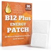 Parches energéticos B12 Plus B12 con metilcobalamina Suministro para 30
