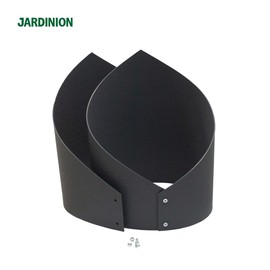 Jardinion Hanging Cuff, Plant Bowl, Set of 2, 30 x 23 cm, Anthracite, Planting Aid for Planting a Hill or Slope