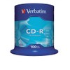 Verbatim 43411 700MB 52x Extra Protection CD-R - 100 Pack