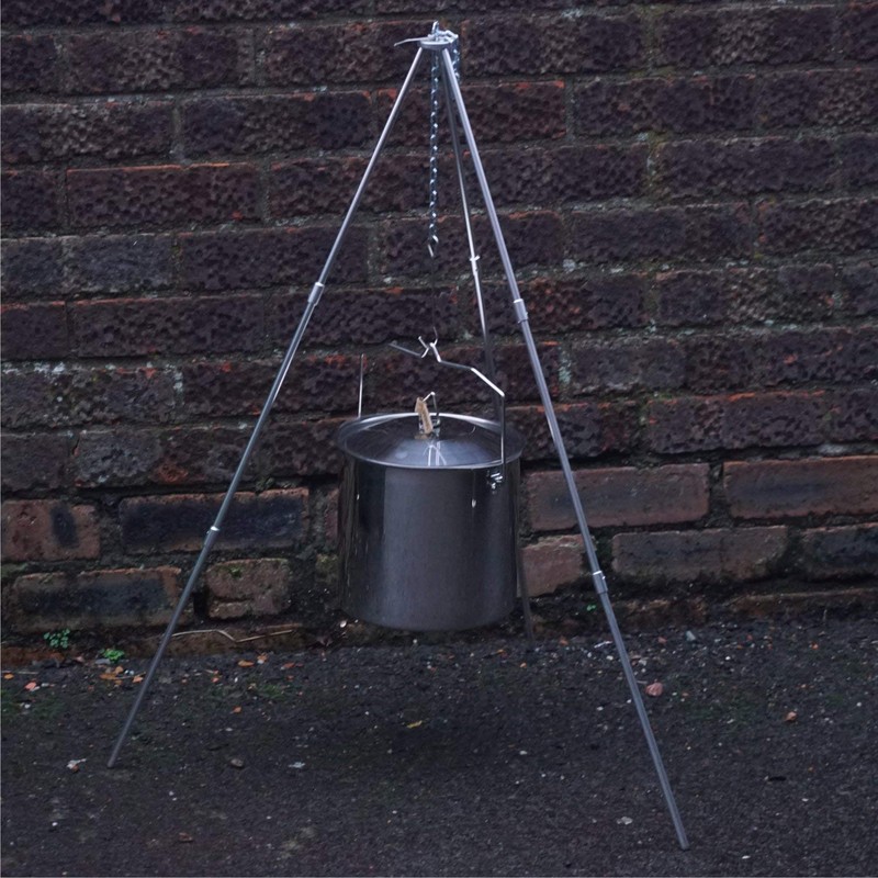 Lomo Cooking Tripod - Lightweight Aluminium Stand for Camping and