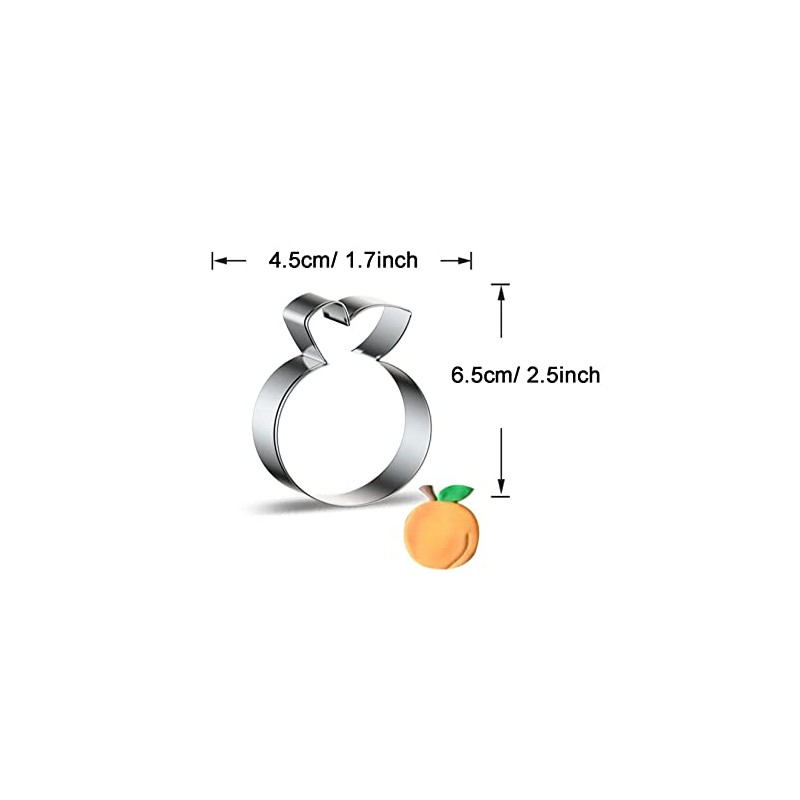 WDYJMALL Orange Shape Cookie Cutter
