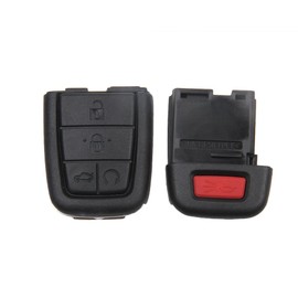 New Keyless Smart 5 Buttons Remote Car Key Shell Case Fob for 2008 2009 Pontiac G8 Replacement No Chip