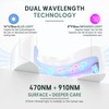 Nail Fungus Laser Device, Rechargeable for Multiple Fingernails & Toenails