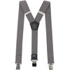 Timiot Premium Men's Y-Back Suspenders Stretch Perfect 1.5" Width for