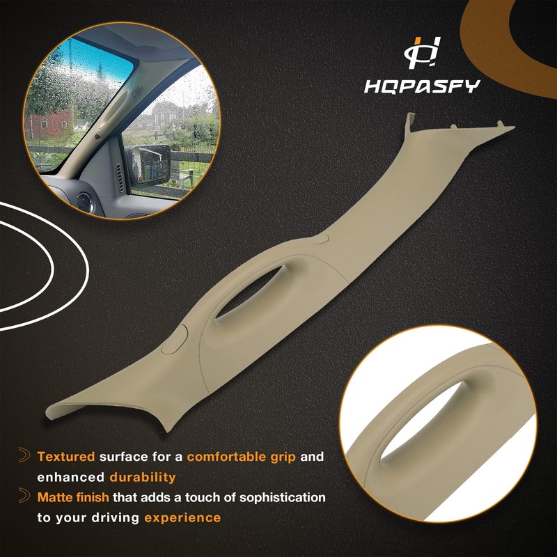 HQPASFY A Pillar Interior Trim Handle Passenger Side Compatible with