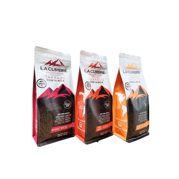 La Cumbre Specialty Coffee Whole Bean Medium Roast, Arabica Beans,