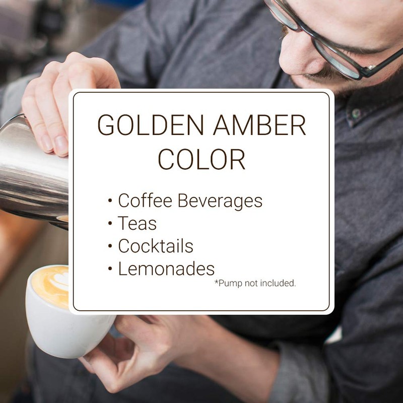 Monin - Honey Syrup, Smooth Sweet Honey Flavor, Great for