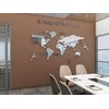 WINDIR 3D World Map Wall Stickers Decor Murals DIY Decal