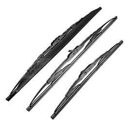 Allmakes 4x4 Front + Rear Wiper Blades Set for 1994-1999 Land Rover Discovery 1