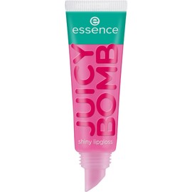 essence Juicy Bomb Shiny Lip Gloss No. 102 Pink, shiny radiantly fresh, shimmer, vegan, alcohol-free, paraben-free, free from microplastic particles, pack of 3 (3 x 10 ml)