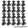 24 Pack M4 Mlok T-Nuts & Screws Replacement Sets Steel,