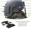Combat Helmet Liner System Internal Memory Sponge Pad Protective Mat