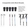6pcs Walking Stick Tips, Replacement Rubber Tips for Walking Sticks,