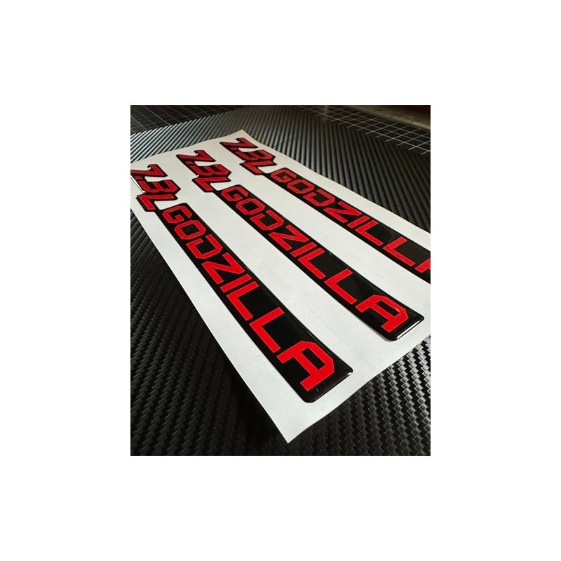Generic Set of (3) Gel-Coated 7.3L Badge Name Plate Logo