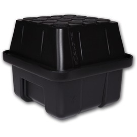 EZ Clone EZCL-BL16-LP-1 Low Pro 16 Hydroponic Cloning System, Black