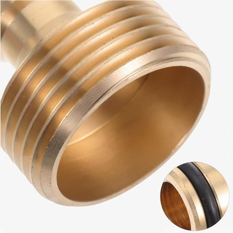 1 Inch Male Thread Brass Quick Coupling Tap Adapter with