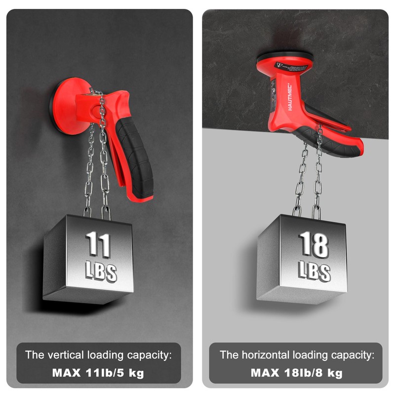 HAUTMEC 2 Pack Pistol Grip Suction Cup – Compact Suction