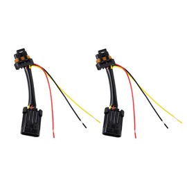 UTV Auxiliary Power Plug, Tail Light Whip Light, Wire Harness for Polaris RZR 2015-2022/GENERAL/RZR 900/1000/XP 1000/XP Turbo, 1 Pair