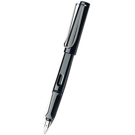 Lamy Pf Safari Fountain Pen Shiny Black Medium