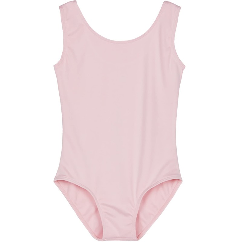 Danswan Leotardos para niñas, danza, ballet, gimnasia, leotardo (niños/grandes), Rosa