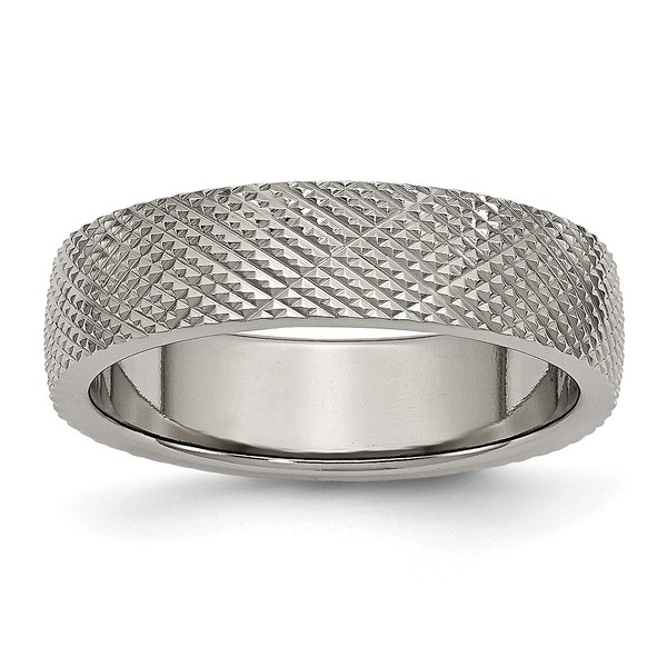 Titanium 6mm Wedding Band Ring Size 11.5