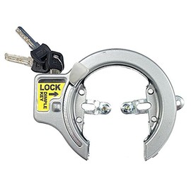 Captain Stag Circle Lock [Dimple Key/Φ0.5 inch (13 mm) / Upper Insert] Gray