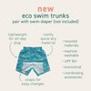 green sprouts Easy-Change Eco Swim Trunks - Light Sand Cactus