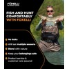 Foxelli Chest Waders – Waterproof 2-ply Nylon/PVC Camo Hunting Fishing