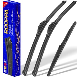3 wipers Replacement for 2010-2015 Lexus RX450h/2010-2015 Lexus RX350, Windshield Wiper Blades Original Equipment Replacement - 26"/22"/16" (Set of 3) U/J HOOK