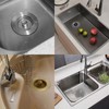 3 in 1 Kithcen Sink Drain Strainer (Brass+ ABS basket)