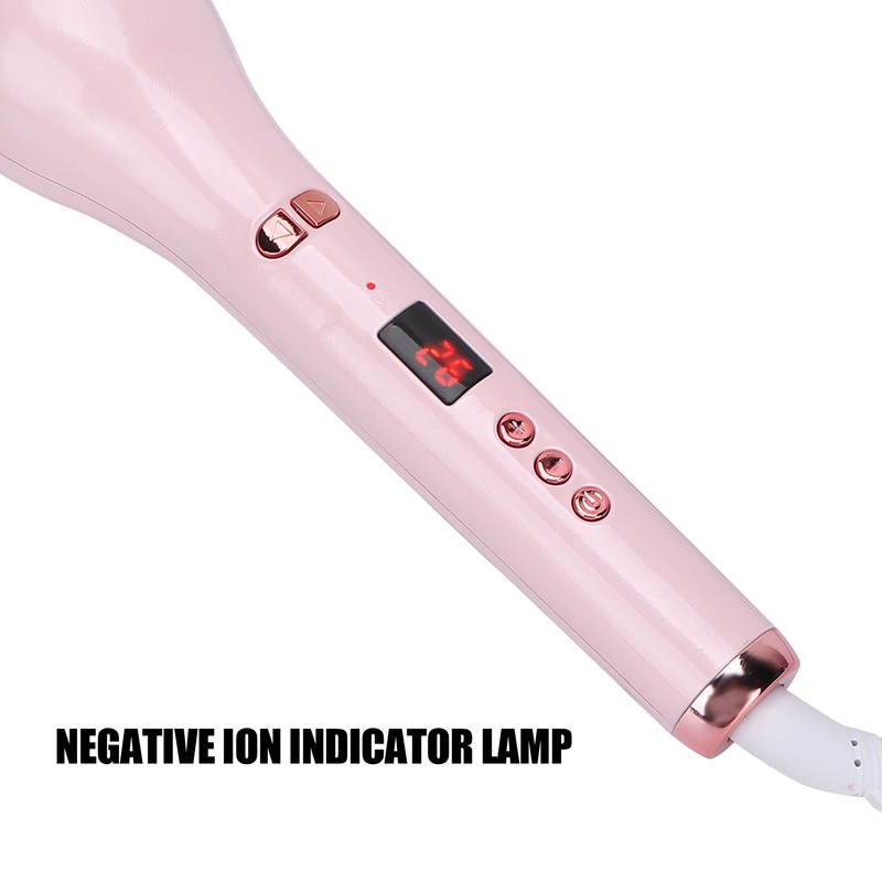 Automatic Rotating Barrel Hair Curler Rose Shape Portable Curling Iron