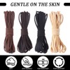Vaniika Leather Cord, 4 Pcs 5 m x 3 mm