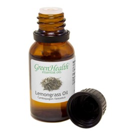 Lemongrass Essential Oil - 15 ml - 100% Pure Essential Oil - GreenHealth