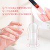 Annhua Foam Tips, Nail Foam, 10 Sizes, Pack of 100,