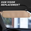 Camel Driver Left Side Sun Visor Replacement Compatible with Jeep